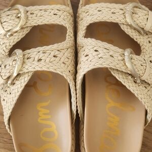 Sam Edelman Women's Cream Braided Sandals